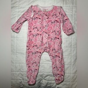 Magnetic Me Pink Floral Kids One Piece